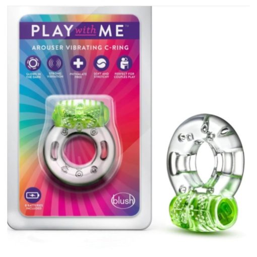 Anillo Vibrador en C Play With Me Blush Verde